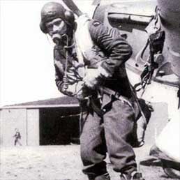 Sgt Raimund Půda, Czech 310 Sqn pilot.